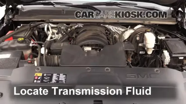 2015 GMC Yukon XL SLT 5.3L V8 FlexFuel Líquido de transmisión Controlar nivel de líquido
